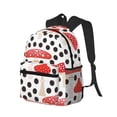 thumbnail image 2 of Picia Forest Mushrooms Large Capacity Backpack Classic Style Backpack Casual Backpack Water-Resistant School Work Travel Outdoor Backpack, 2 of 8