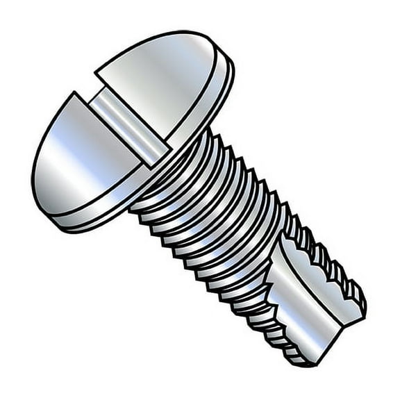 8-32X3/4 Slotted Pan Thread Cutting Screw Type 23 Fully Threaded Zinc (Pack Qty 8,000) BC-08123SP