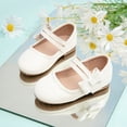 thumbnail image 2 of enyan Baby Girl Sandals Jelly Sandals for Girls,Closed Toe Princess Costume Summer Dress Shoes Fisherman Water Beach Flat Sandals for Toddler/Little Kid/Big Kid,White,Size 10, 2 of 7