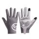 thumbnail image 2 of mfyjkho Guantes de ciclismo transpirables, antideslizantes, compatibles con pantallas táctiles para ciclismo al aire libre, senderismo, pesca y gimnasio. Diseño ergonómico. Un par., 2 of 7