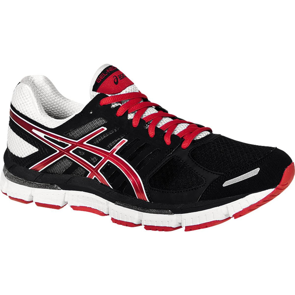 ASICS Gel-NEO33 2 Mens Black/Red/White Sneakers - Walmart.com