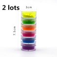 thumbnail image 1 of 6 Colors Mixed Neon Powder Eyeshadow Matte Mineral Sequin Nail Powder Shimmer Shiny Eyeshadow Waterproof Eyeshadow Mskeup tool, 1 of 5