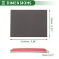thumbnail image 4 of Unique Bargains 20 Pcs 3.94 x 2.95 Inch P1200 Sanding Sponge Fine Sanding Pads Washable for Metal Wood Drywall Walls Stone Automotive Paint Plastic DIY 0.2 Inch, 4 of 8