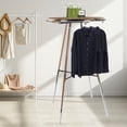 thumbnail image 5 of SSWBasics Caramel Oak Wood Topper for Round Clothing Racks - Fits 36" Round Racks - Topper Only (Rack Not Included), 5 of 7