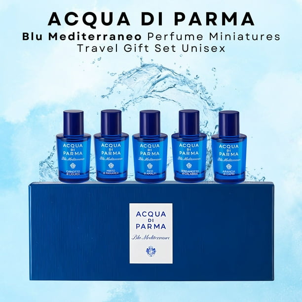 ACQUA DI PARMA Blu Mediterraneo セット Blu Mediterraneo by Acqua Di Parma, 5 Piece Set for Men - Walmart