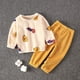 thumbnail image 2 of Pijamas para niños Ropa de otoño e invierno Pijamas de franela Pijamas gruesos con forro polar para niños Conjunto de ropa para el hogar, 2 of 6