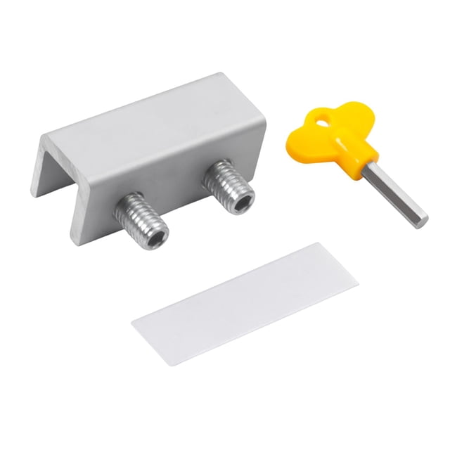 simhoa Sliding Window Lock Aluminum Alloy Easy Installation Limiter Stopper Hole