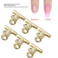 thumbnail image 2 of Clips d'Extension d'Ongles, 12 Pcs Clips d'Extension d'Ongles Courbe C Clips de Pinçage d'Ongles Accessoires d'Art d'Ongles Outil Clips d'Extension d'Ongles Or, 2 of 9