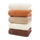 thumbnail image 2 of Juego de 5 toallitas blancas absorbentes reutilizables de 73 x 33 cm para piel sensible. Toalla de microfibra suave de secado rápido para limpieza facial (blanca)., 2 of 6