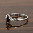 thumbnail image 3 of 6x3mm Marquise Shape Garnet Gemstone 925 Sterling Silver Solitaire Side Accents Women Gift Ring, 3 of 7