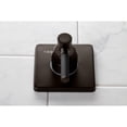thumbnail image 4 of Kingston KS3045DKL Kaiser Single-Handle Three-Way Diverter Valve with Square Trim Kit in Oil Rubbed Bronze, 4 of 9