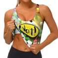 thumbnail image 4 of Lsque Pikmin Printed Women'S Sports Bra, Compression, Moisture Wicking, High-Impact Sports Bra For Women,Supportive sports bra-XX-Large, 4 of 9