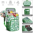 thumbnail image 4 of Blossom Pattern Watercolor Flower Vintage Cooler Backpack - 20L Leakproof & Easy to Clean, Perfect for Workers, 4 of 5
