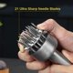thumbnail image 3 of Ablandador de carne de acero inoxidable 304 leyfeng cuchilla de aguja ultra afilada 21, 3 of 6