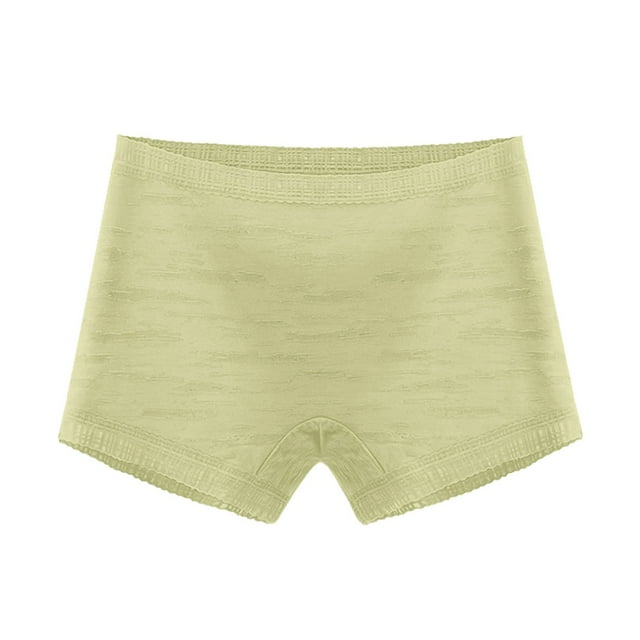 Gibobby Braguita cintura alta Bragas sexis para mujer, ropa moldeadora de cintura alta para todas las estaciones, pantalones cortos, ropa interior adelgazante para mujer, brag(Verde, M)