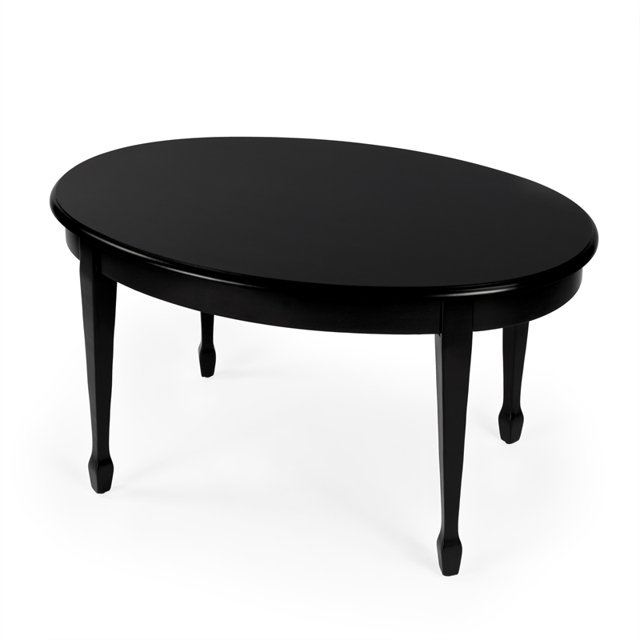 Beaumont Lane Black Licorice Wood Coffee Table