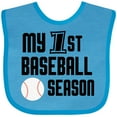 thumbnail image 3 of Inktastic My 1st Baseball Season Boys Baby Bib, 3 of 4