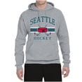 thumbnail image 2 of Wild Bobby City of Seattle Hockey Fantasy Fan Sports Unisex Hoodie Sweatshirt, Heather Grey, X-Large, 2 of 5