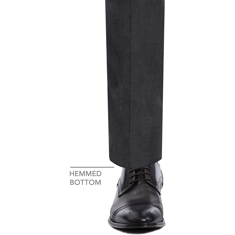 Calvin klein charcoal shop slim fit suit