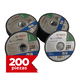 thumbnail image 2 of Disco de Corte Metal Acero Inoxidable 4 1/2 Bosch Pack 200, 2 of 8