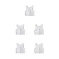 thumbnail image 1 of Minnieouse Tank Top Chaleco Camisa Pecho Trans Elástico Deportes Ropa Interior Vendaje Reforzado Corsé Corto Transpirable Mujer Blanco XL Type2 NO2, 1 of 6