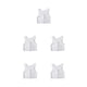thumbnail image 3 of Sonducket Tank Top Chaleco Camisa Pecho Trans Elástico Deportes Ropa Interior Vendaje Reforzado Corsé Corto Transpirable Mujer Blanco XL Type2 NO2, 3 of 6