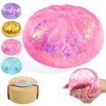 thumbnail image 1 of Juguete squishy Tookyhiil dumpling con glitter para aliviar el estrés, 1 of 6