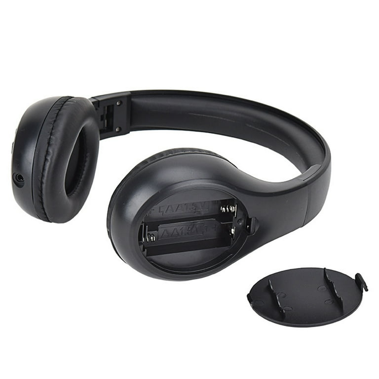 Porfeet HRD 600 Wireless Headphone Foldable LCD Display 3.5mm Portable Practical FM Headset with External Antenna for Teaching Walmart