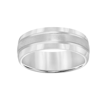 Men's Comfort Fit Titanium Wedding Band, 8mm