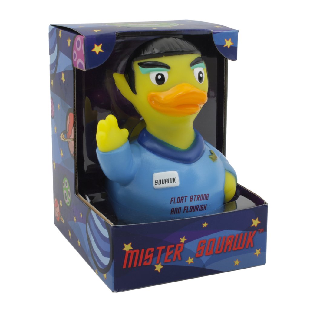 CelebriDucks Mr.Squawk Rubber Duck Costume Quacker