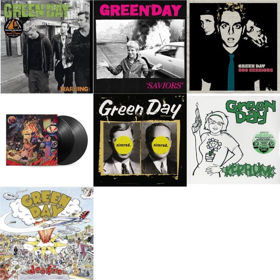 Warning & Saviors (180G/Deluxe LP Vinyl) & Bbc Sessions (X) (2LP) & Insomniac (25Th Anniversary/2LP) & Nimrod & Kerplunk (120G/7Inch Single) & Dookie