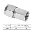thumbnail image 4 of Uxcell Compression Tube Fitting 1/4NPT Female Thread x 3/8" Tube OD 304 Stainless Steel, 4 of 5