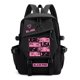 thumbnail image 1 of Negro blackpink Merchandise Mismo Estilo Ventilador De Tinta Apoyo Estudiante Mochila Mujer Jin Zhini lisa, 1 of 4