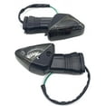 thumbnail image 4 of 2Pcs Motorcycle Turn Signal Indicator Light Compatible with KAWASAKI ZX6R ZX-6RR KLE500 KLE 650 KLR650 Front/Rear Blinker Lamp (Black Shell), 4 of 11