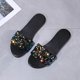 thumbnail image 5 of Amzcrzy Zapatos de mujer,Zapatos de mujer,Zapatillas de mujer, Chanclas de moda para mujer, para uso en interiores y tiempo libre, con punta abierta, planas y para playa. Sandalias Mujer Zapatillas D, 5 of 6