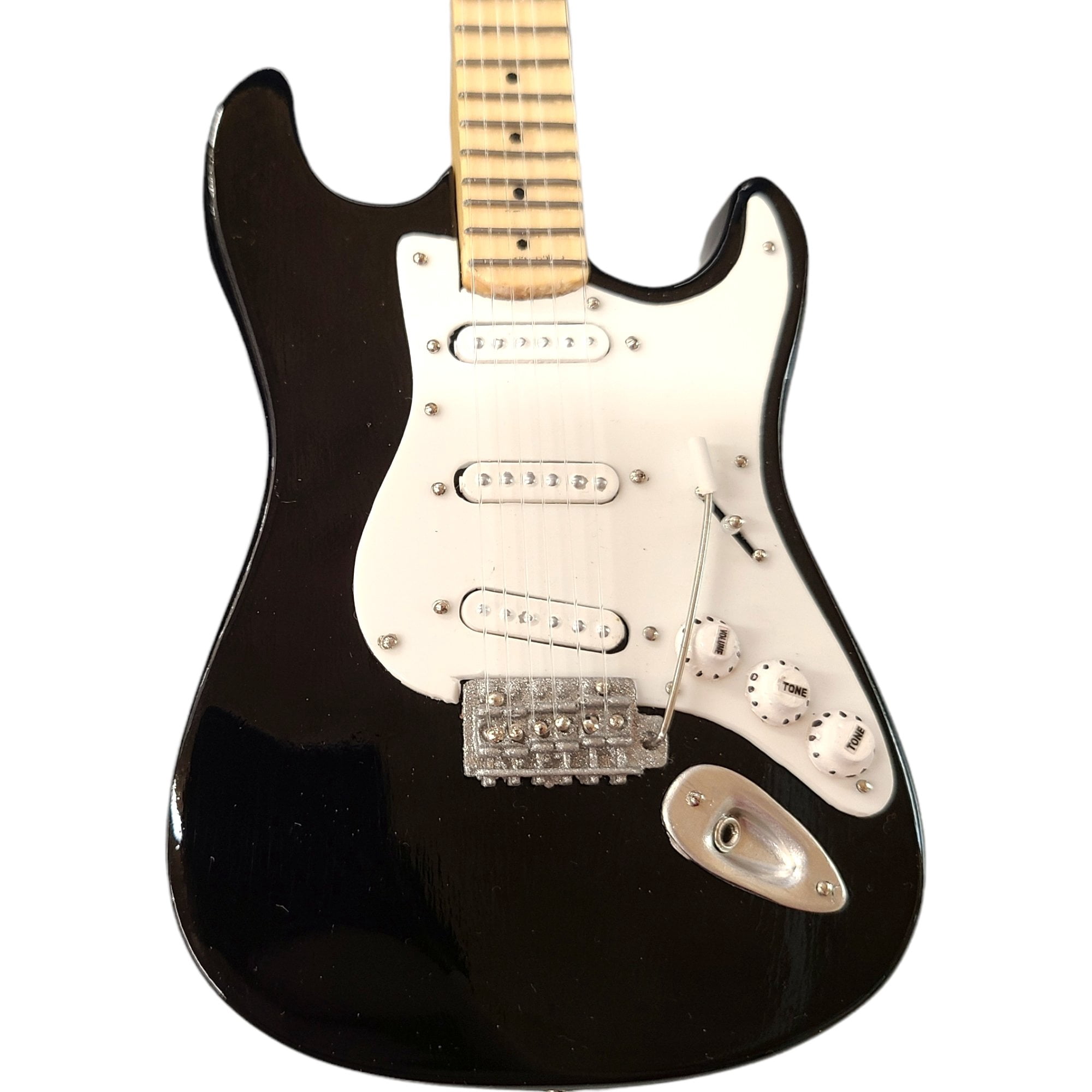 Axe Heaven Classic Black Fender Stratocaster Mini Guitar Replica - FS-002