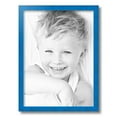 thumbnail image 2 of ArtToFrames 14" x 19" Bright Blue Picture Frame, 14x19 inch Blue Wood Poster Frame (WOM-4751), 2 of 8