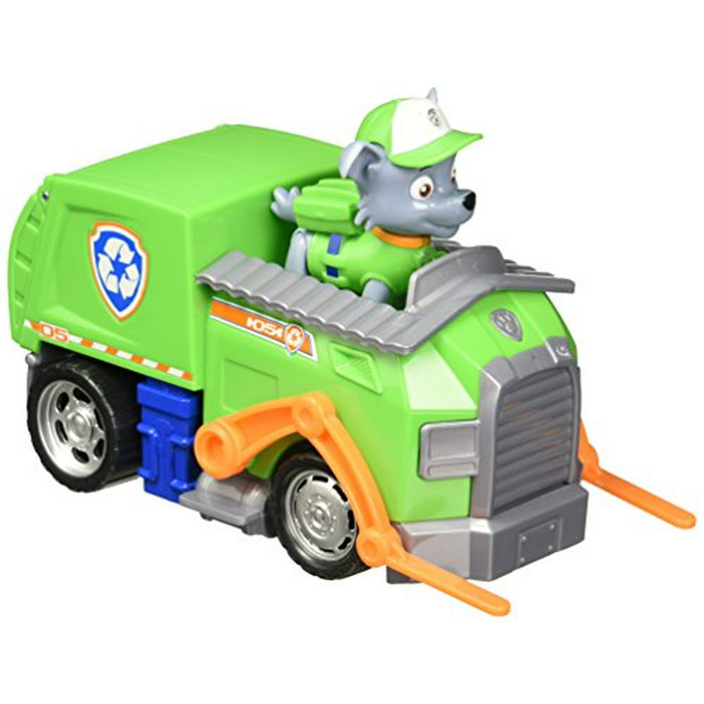paw patrol rocky's reuse it truck with figure and 3 tools
