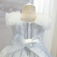 thumbnail image 6 of Toddler Princess Dress Fashion Fluffy Summer Dresses Sparkly Sequin Birthday Prom Outfit Casual Party Tulle Sundress for Kid Ball Gown for Little Girls Short Sleeve Mesh Gauze Dress, 6 of 7