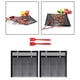 thumbnail image 4 of 2 uds., Bolsas de malla para barbacoa con revestimiento de PTFE, bolsa de malla para parrilla con cepillo de silicona, accesorios para herramientas de 2 piezas grandes Soledad parrilla de malla, 4 of 9