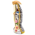 thumbnail image 1 of Figura de Santa Muerte Plateada 24 Cm Tarot Felix, 1 of 5