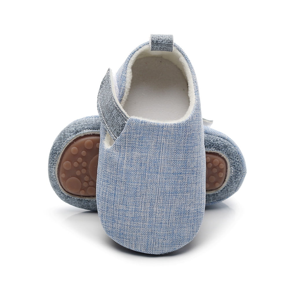 Gubotare Baby Shoes Baby Booties Non Slip First Walker Winter Warm Crib