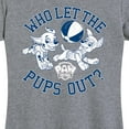 thumbnail image 3 of Paw Patrol - Who Let The Pups Out - Women's Short Sleeve Graphic T-Shirt, 3 of 6