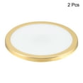 thumbnail image 3 of Unique Bargains 4.8 Inch Inner Dia. Lampshade Diffuser, 2 Pieces Dustproof Dust Protection Cover Acrylic Board for Barrel Lamp Shade, 3 of 6