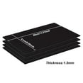 thumbnail image 2 of 10PCS Self Adhesive Backed Foam Sheet 12x8 Inch Black Nonslip EVA Foam Pad Mat with Adhesive Back for Furniture Doors 1.5mm Thick, 2 of 9