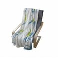 thumbnail image 4 of Fitness Soft Flannel Fleece Throw Blanket, Showing Different Gym Activities Weightlifting Equipment, Cozy Plush for Indoor and Outdoor Use, 60" x 80", Apple Green Sky Blue, by Ambesonne, 4 of 6
