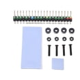 thumbnail image 2 of Aluminum Alloy Heatsink Case Passive Cooling Enclosure Pin Header for Raspberry Pi Zero, 2 of 4