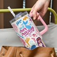 thumbnail image 3 of 40oz Mermaid Tumbler With Handle Lid and Straw -Mermaid gifts for women Mermaid Travel Coffee Cup-Mermaid Gifts For Mermaid Lover-Mermaid Mugs, 3 of 6