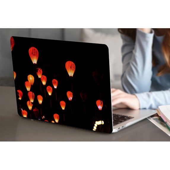 KSK KAISHEK Hard Protective Shell Case Cover Only Compatible Old MacBook Air 13 inchs 2017 - 2010 A1466 & A1369 + Black Keyboard Cover, Red series 0072