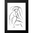 thumbnail image 2 of Waltz, Anne 17x24 Black Modern Framed Museum Art Print Titled - Signatura II, 2 of 5